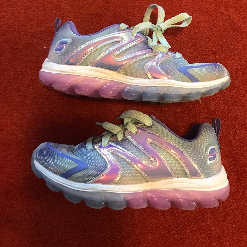 Girls Sport Skechers , like new, sz 1 big kids